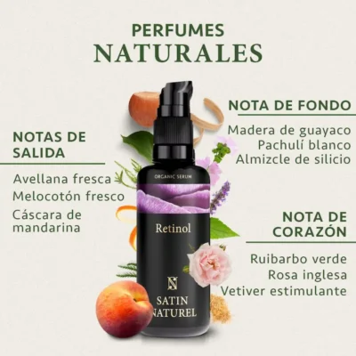 Sérum facial Satin Naturel propiedades