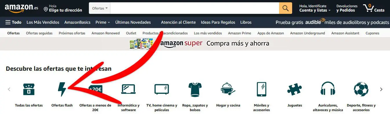 ofertas flash Amazon en secadores de pelo