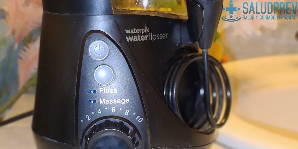 botones de control del waterpik wp660