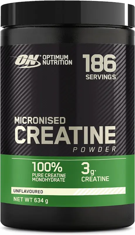 creatina optimun nutrition embase