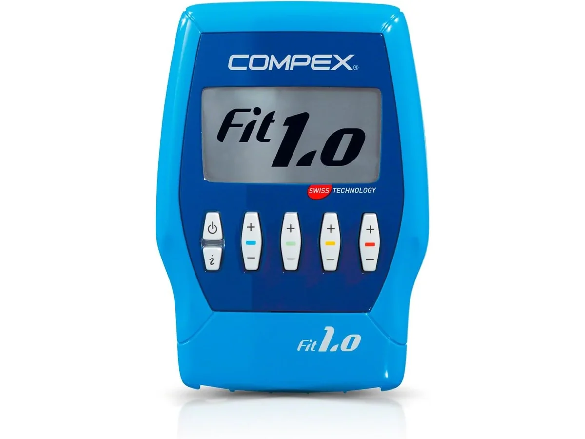 Compex Fit 1.0, electroestimulador con pantalla y cinco botones
