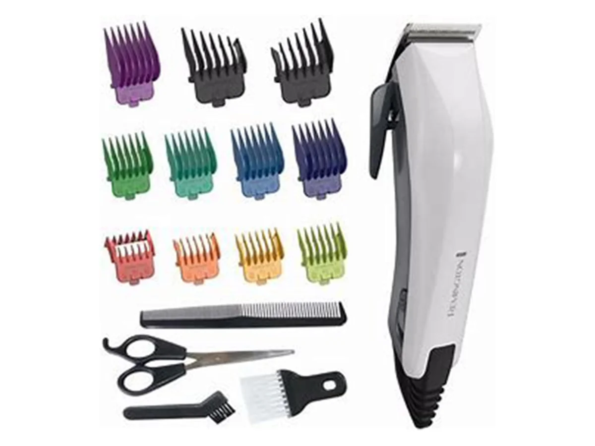 Cortapelos Remington HC5035 ColourCut con sus peines de colores