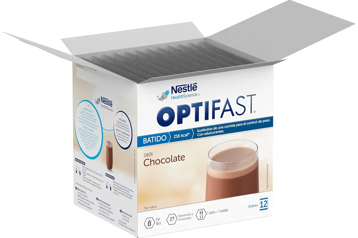 optifast caja abierta