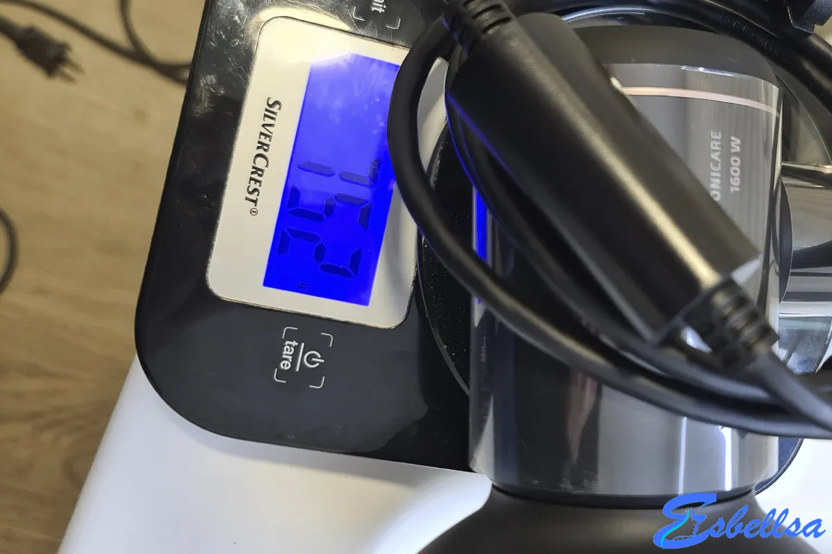 Cecotec Bamba Ionicare Touch peso