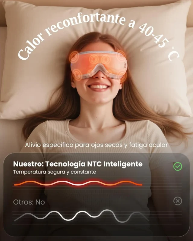 Calor a 40-45 grados del Bob and Brad EyeOasis 3