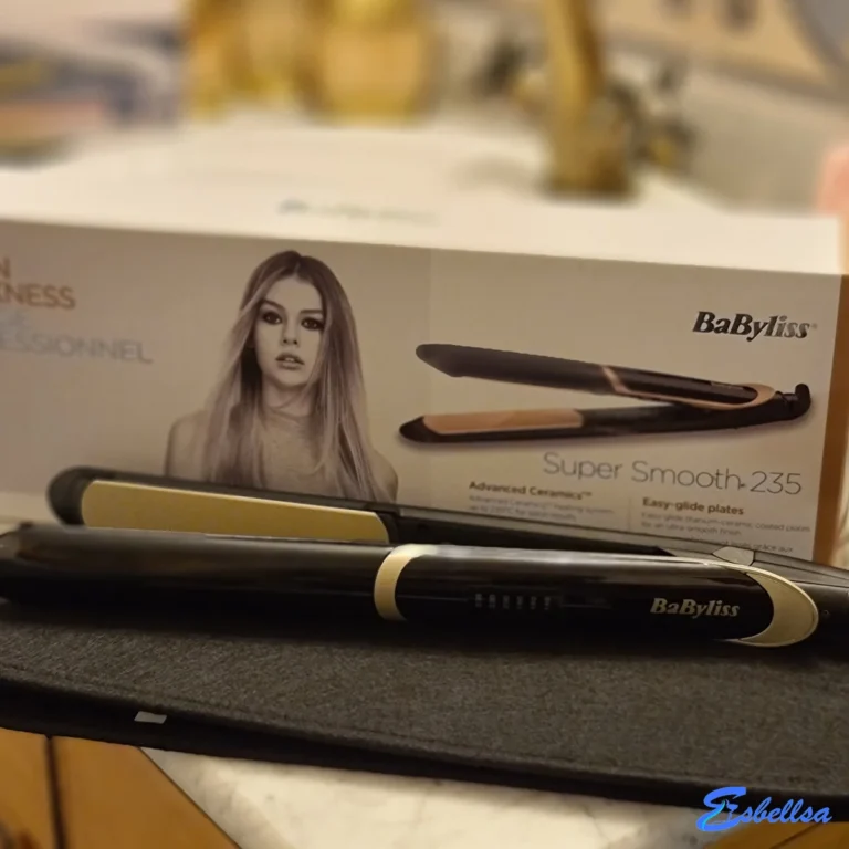 Nuestra unidad de BaByliss Super Smooth 235 durante las pruebas
