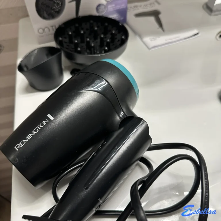 Nuestra unidad de Remington on the go durante las pruebas