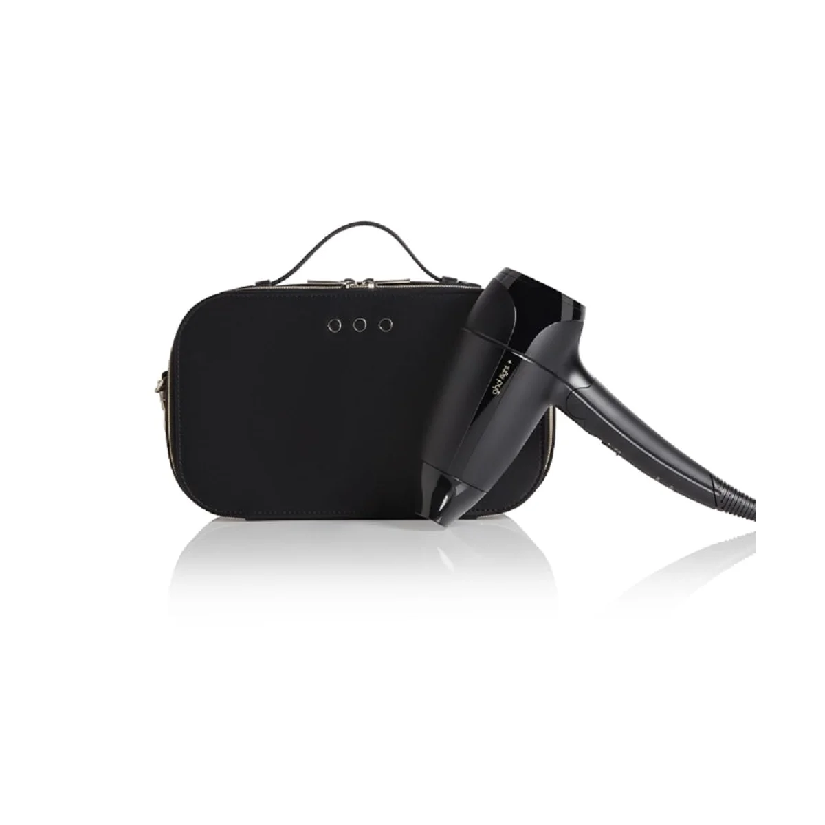 fab-ghd-flight-plus-portada Secador de viaje ghd Flight+ plegado junto a su estuche semirrígido