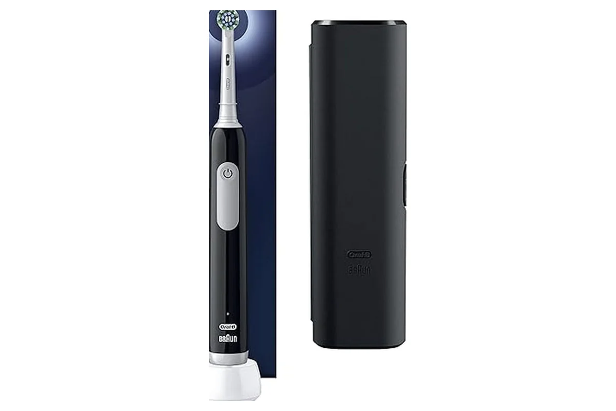 el Oral-B Pro Series 1 junto a su estuche de viaje