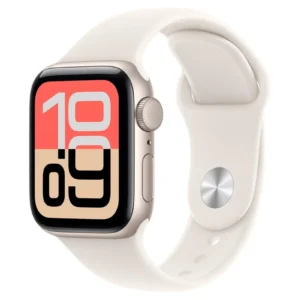 Apple Watch SE 3 de 40 mm en aluminio blanco estrella con correa deportiva