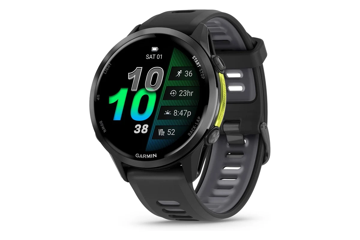 Garmin Forerunner 970 con bisel de titanio y pantalla AMOLED de 47 mm