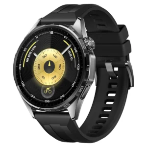 Huawei Watch GT 6 de 46 mm con caja de acero y correa de silicona
